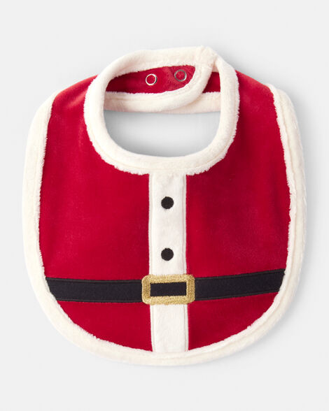 Baby Santa Bib - Red | Carter's Inc