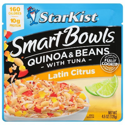 StarKist Smart Bowls Tuna Quinoa & Beans Latin Citrus - 4.5oz | Target