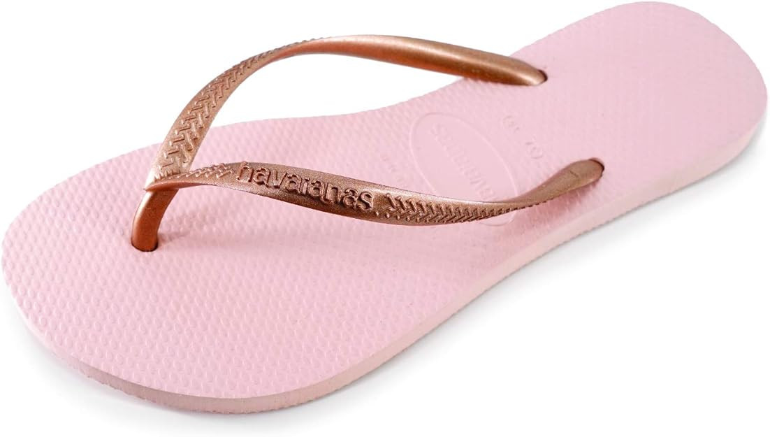 Havaianas Women's Slim Sandal Purple Paisley Flip-Flop | Amazon (US)