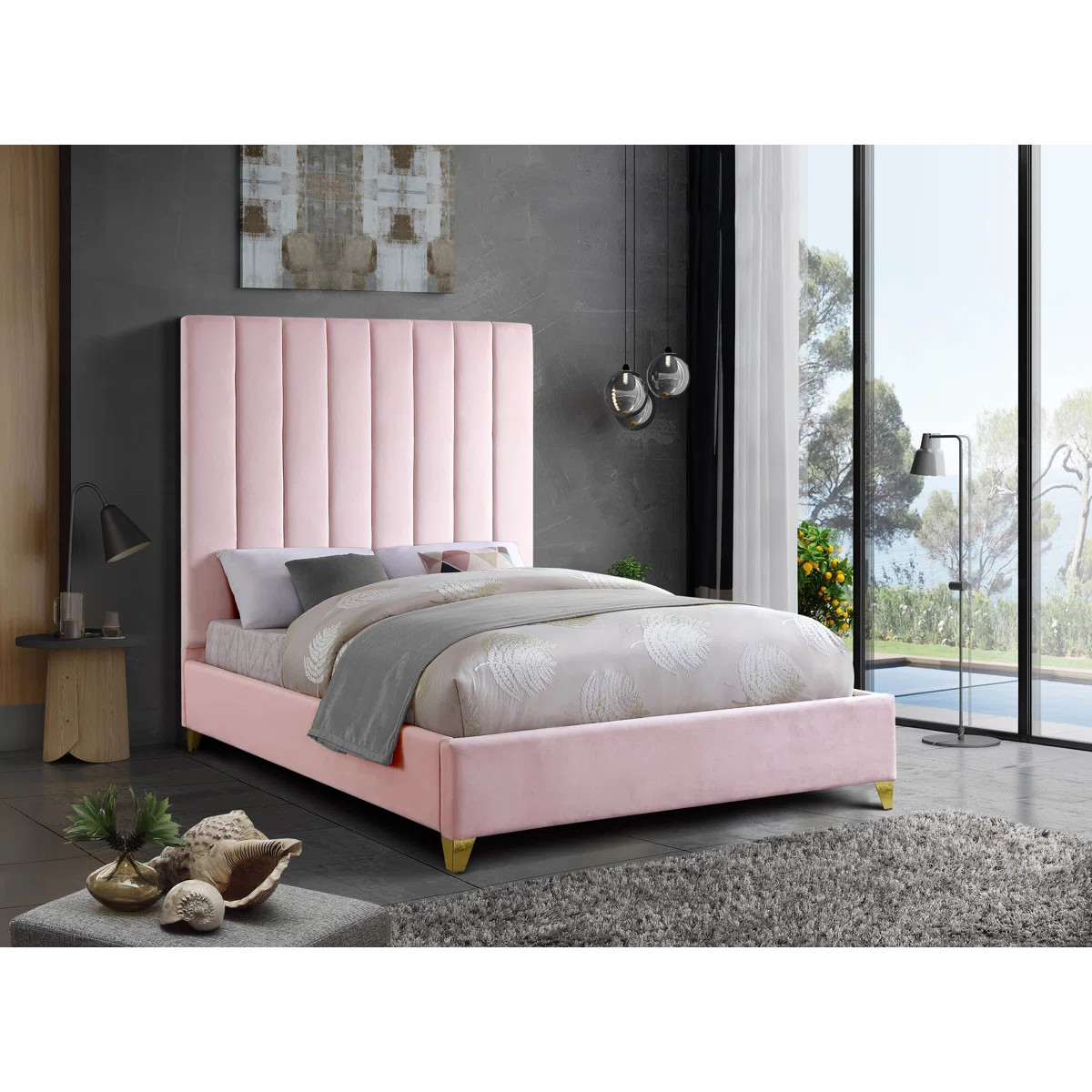 Sibert Upholstered Platform Bed | Wayfair North America