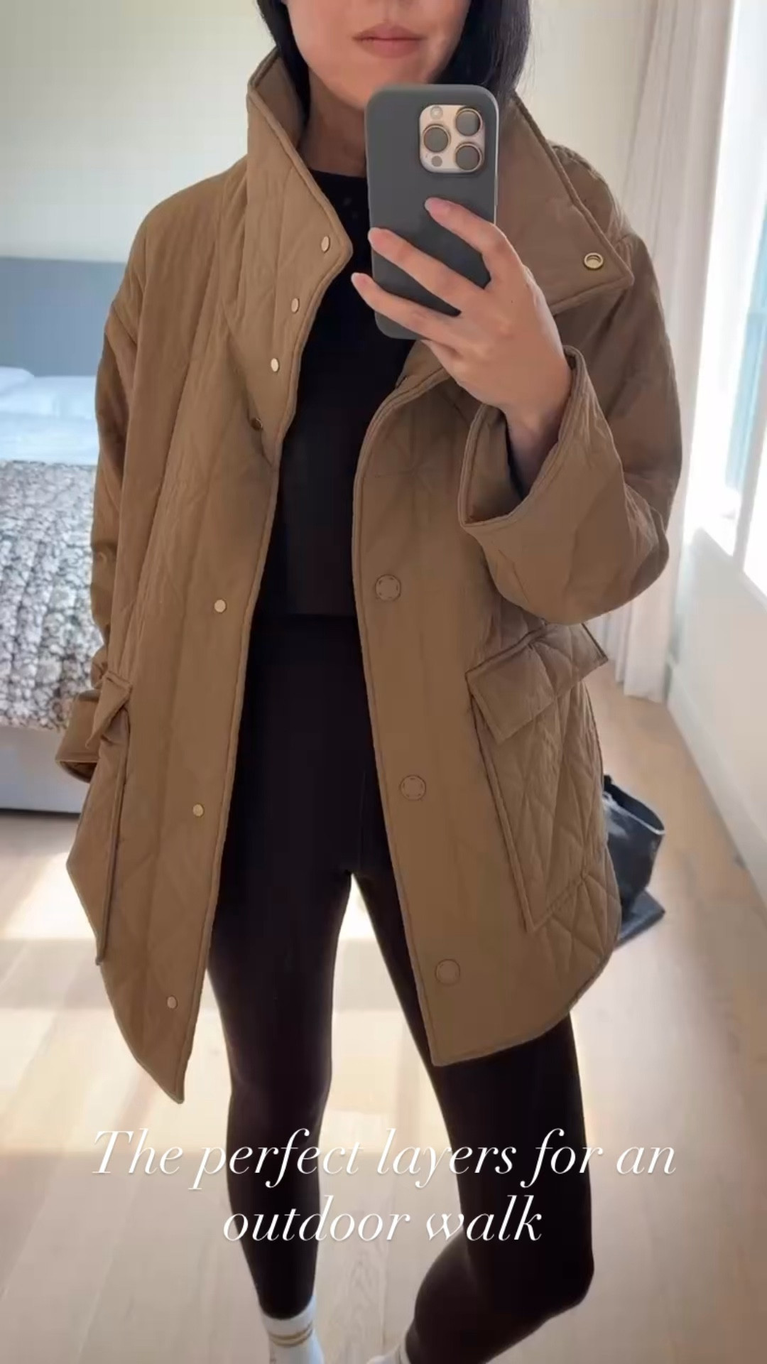 Wearing a quilted jacket over an ultra comfortable athletic set.

#winterworkout
#winterwalk
#fitnessgoals
#outdoorwalkingoutfit
#winteroutfit

#LTKHoliday #LTKgrwm #LTKootd