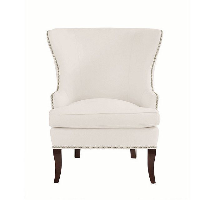 Thurston Wing Chair with Pewter Nailheads | Ballard Designs, Inc.