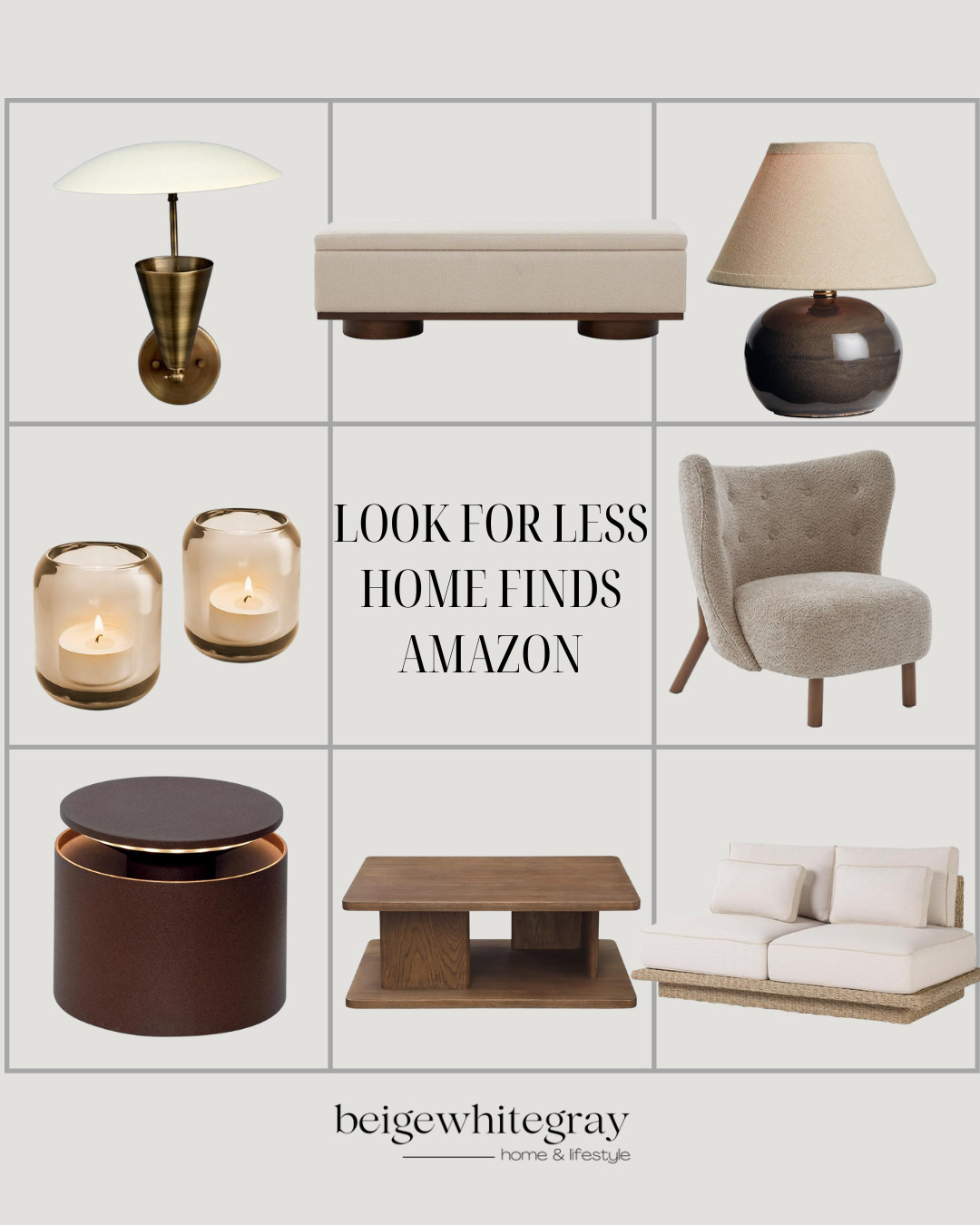 Look for less home finds! 

 