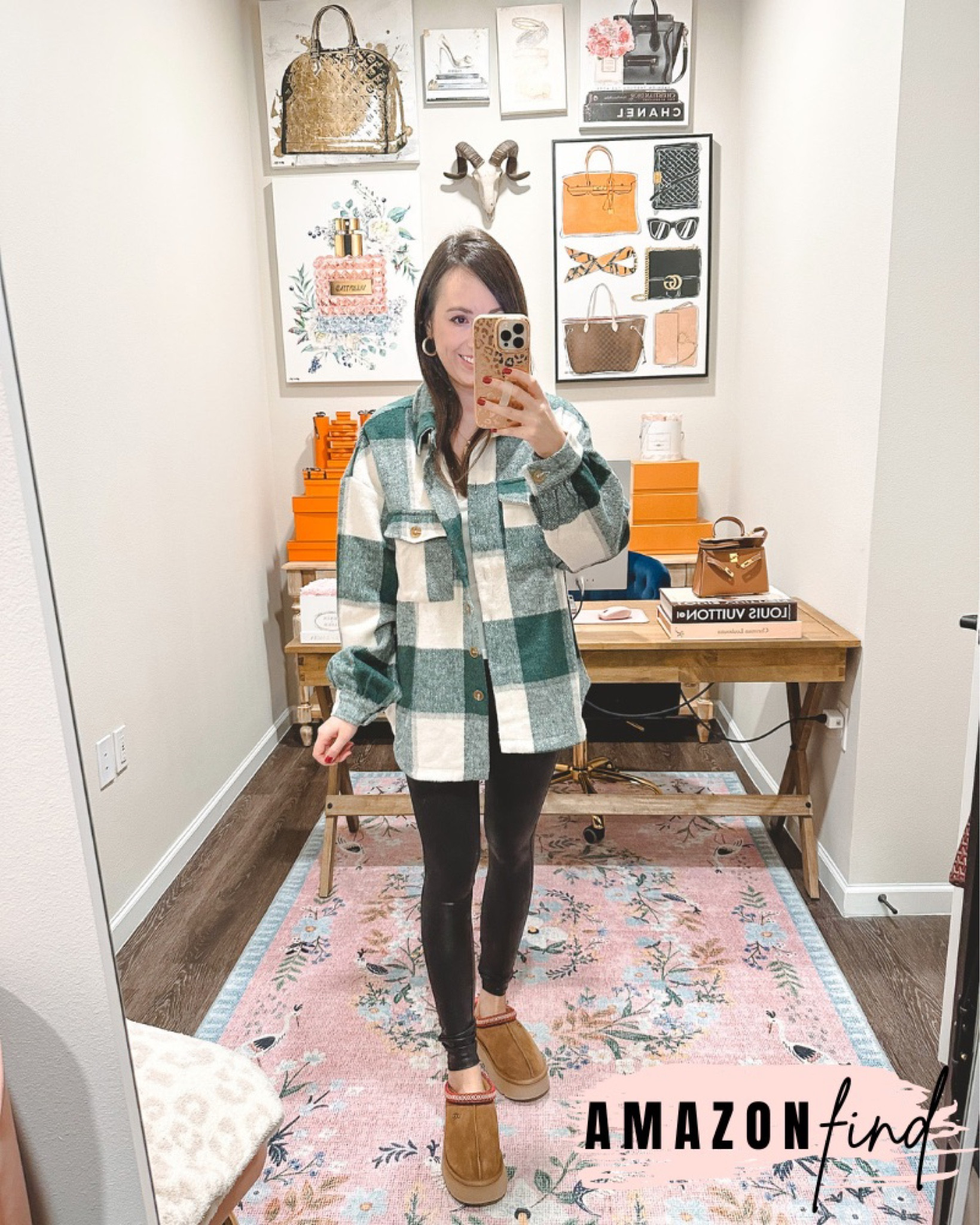 Amazon plaid shirt jacket shacket



#LTKHoliday #LTKSeasonal #LTKCyberweek