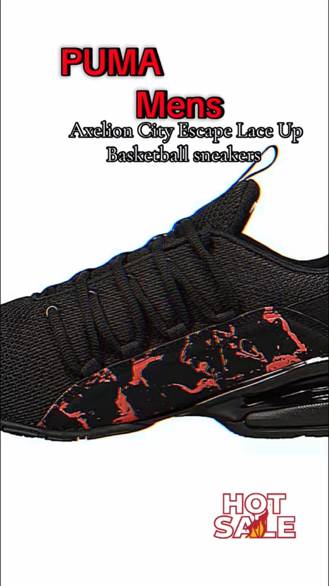 PUMA Mens Axelion City Escape Lace Up
Training Sneakers Shoes - Black

#LTKFindsUnder100 #LTKHoliday #LTKActive