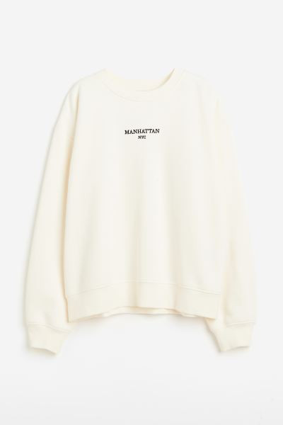 Crew-neck Sweatshirt | H&M (US + CA)