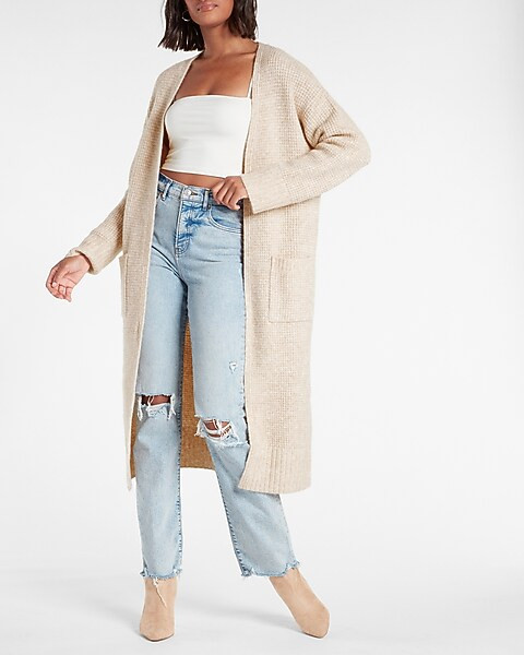 Cozy Open Stitch Duster Cardigan | Express