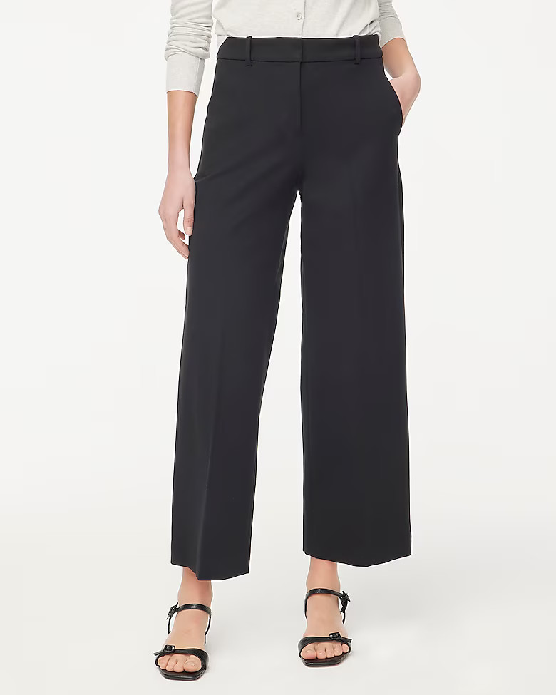 Remy wide-leg cropped pant | J.Crew Factory