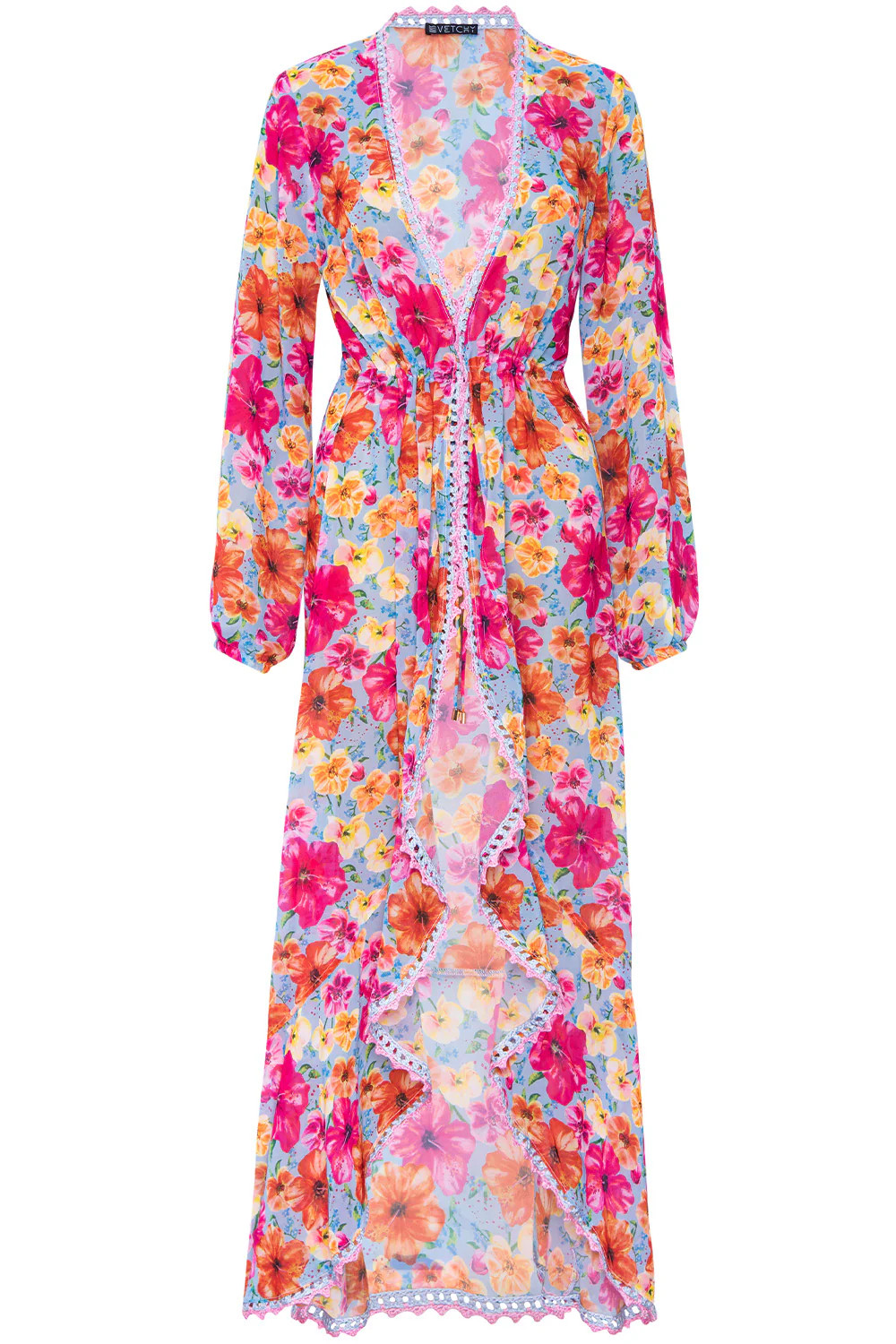 Hibiscus Maxi Cover Up | VETCHY