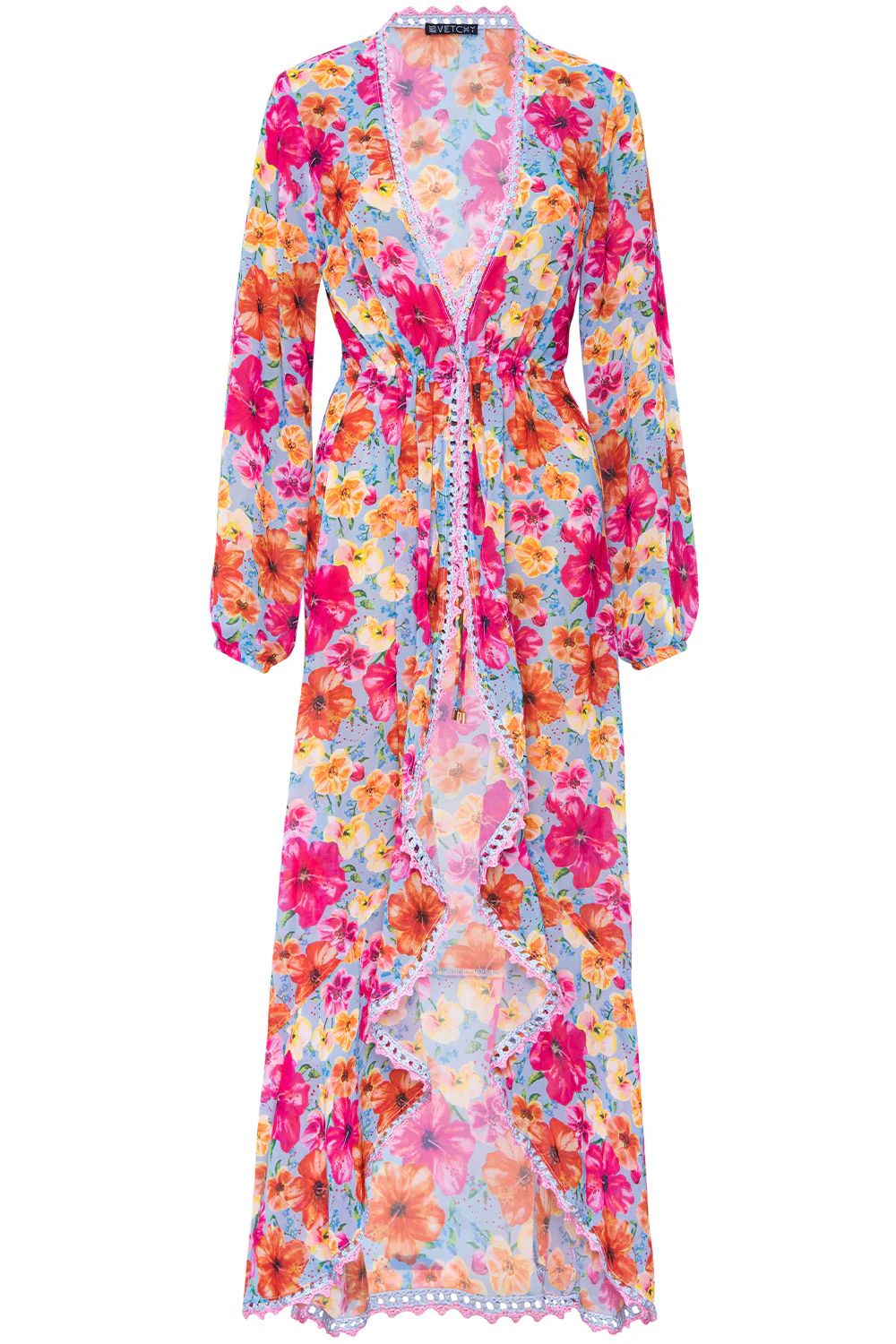 Hibiscus Maxi Cover Up | VETCHY