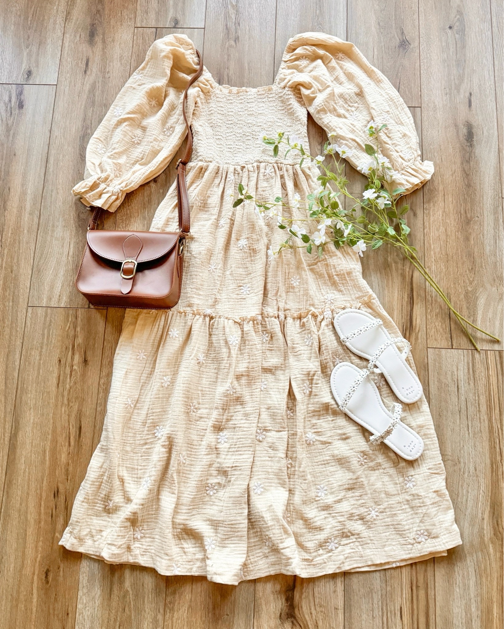 classic amazon dahlia dress look alike  neutral color. perfect lightweight dress for spring & summer.

#LTKootd #LTKSaleAlert #LTKSeasonal