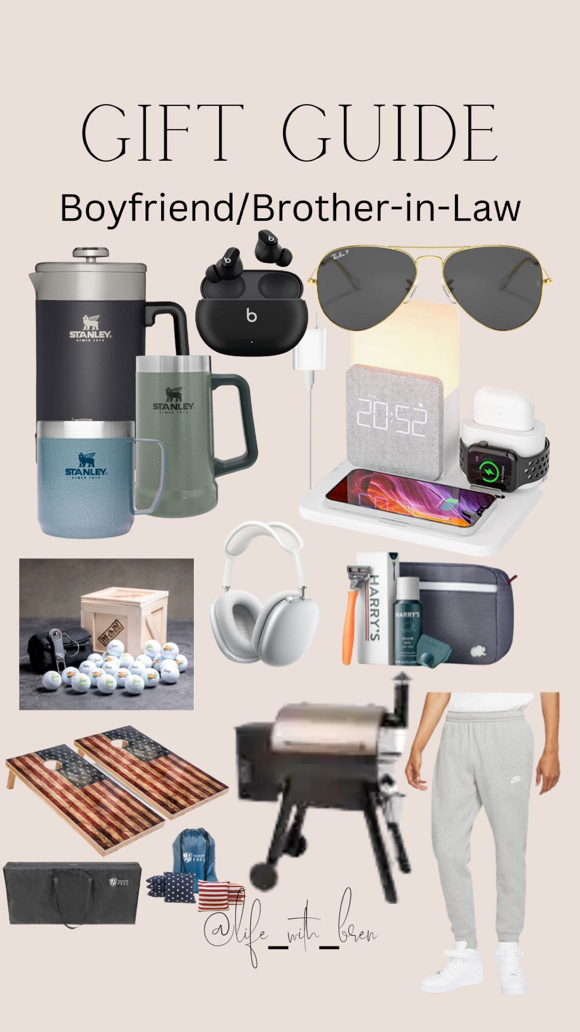 It guide for boytiends, brothers, brother in laws, cousins, uncles, guys/him

#LTKHoliday #LTKmens #LTKSeasonal