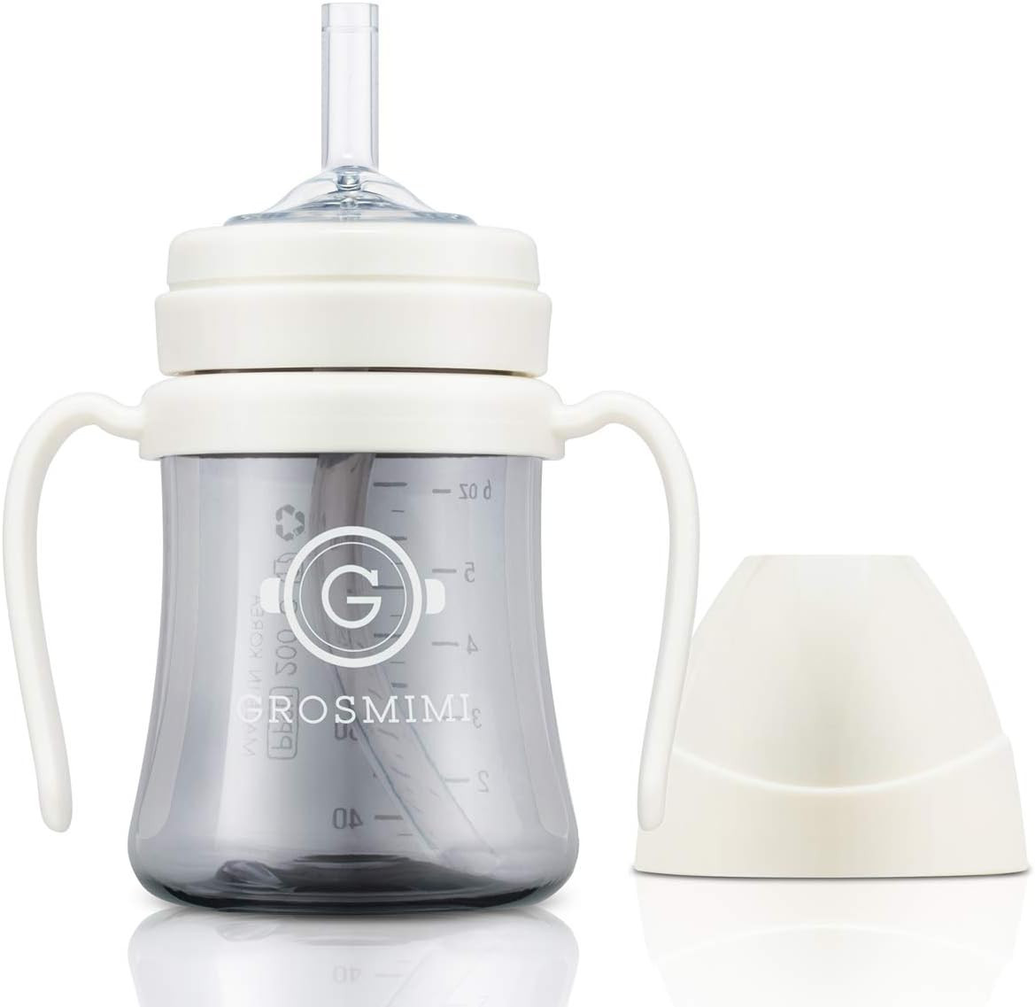 GROSMIMI Spill Proof no Spill Magic Sippy Cup with Straw with Handle for Baby and Toddlers, Custo... | Amazon (US)