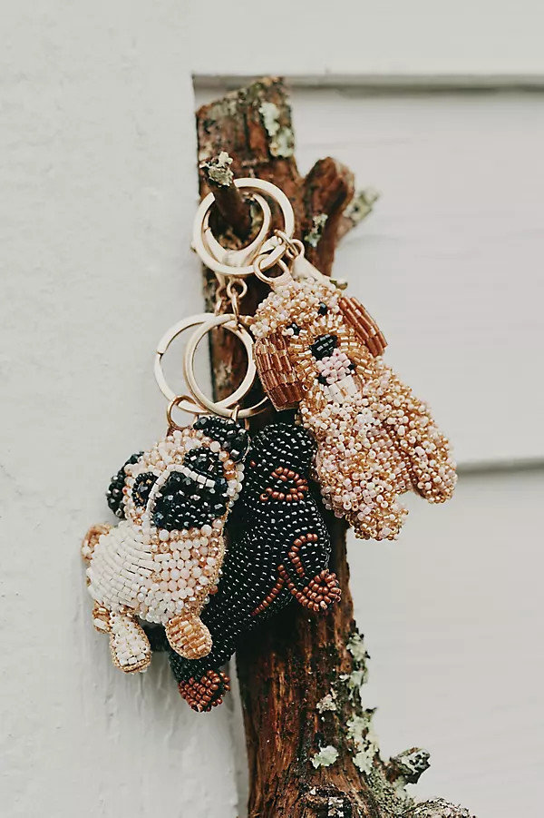 Beaded Dog Bag Charm | Anthropologie (US)