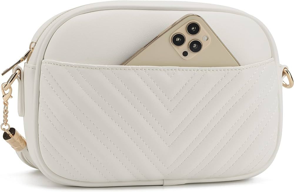 lola mae Quilted Crossbody Bag, Trendy Design Shoulder Purse | Amazon (US)