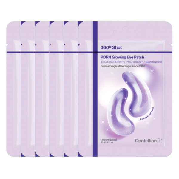 CENTELLIAN 24 - 360º Shot PDRN Glowing Eye Patch 6 Pairs - 36.6g | Stylevana