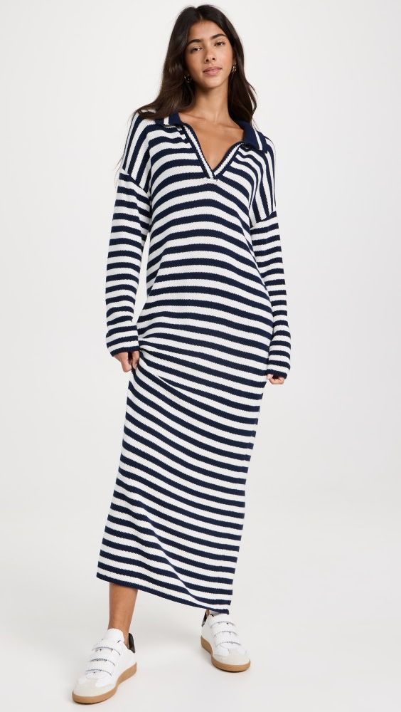 525 Stripe Polo Maxi Dress | Shopbop | Shopbop