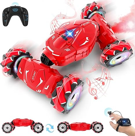 Pristar RC Stunt Cars, Gesture Sensing Remote Car Toys for 6-12 Boys Girls, 2.4Ghz Hand Remote Co... | Amazon (US)