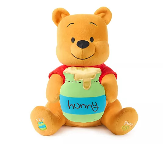 Disney's Winnie the Pooh Peek A Boo Plush by Gund - QVC.com | QVC