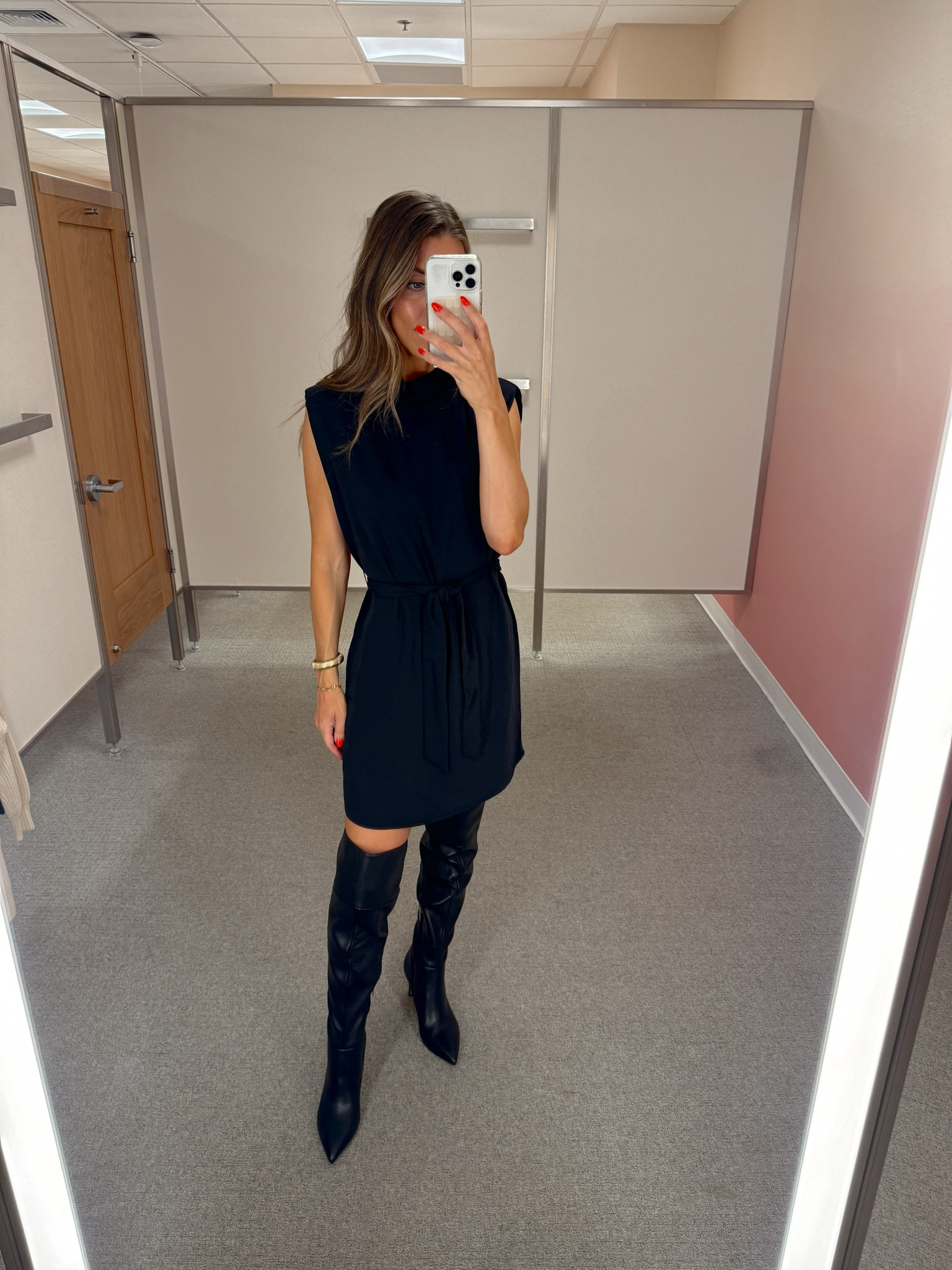 Little black dress that is around $50!! Black knee boots
Nordstrom anniversary finds! 

#LTKxNSale #LTKFindsUnder100 #LTKSummerSales