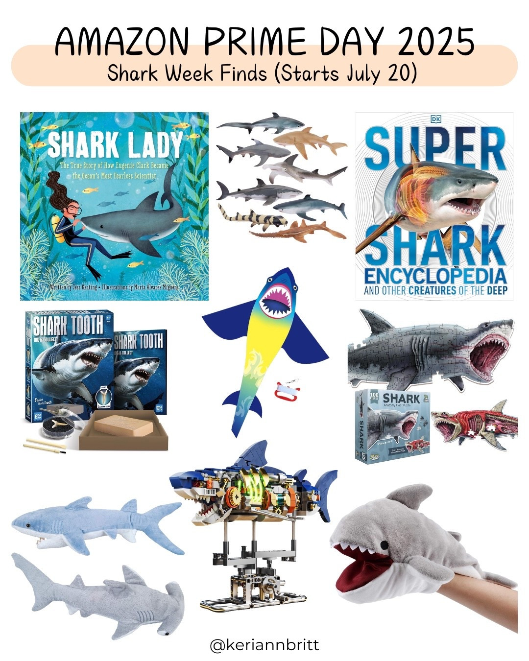 Amazon Prime Day 2025 - Shark Week Finds for Kids 

#LTKSaleAlert #LTKKids