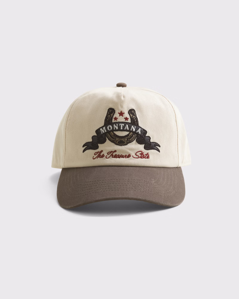 Western Snapback Hat | Abercrombie & Fitch (US)