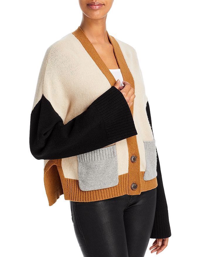 Color Blocked Cardigan | Bloomingdale's (US)