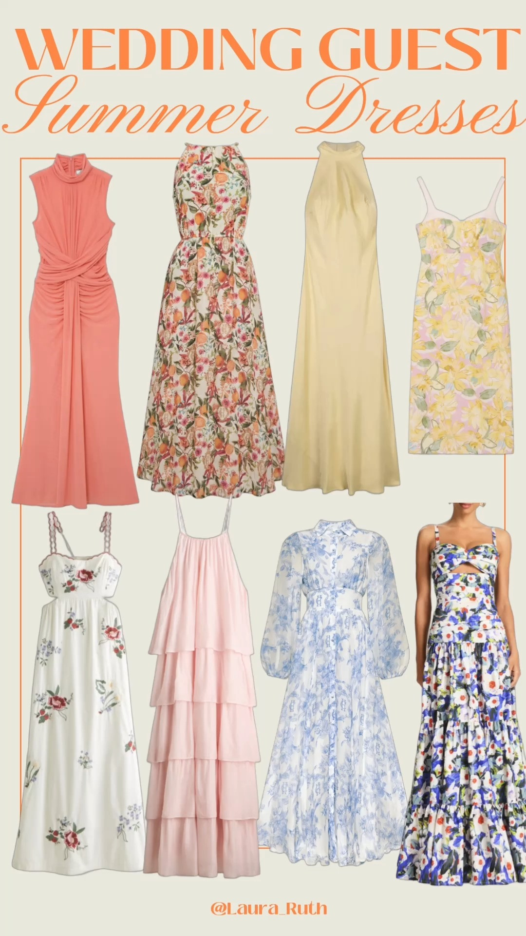 WEDDING GUEST SUMMER DRESSES 💐✨ Searching for the perfect summer wedding guest outfit? From romantic florals and elegant satin slips to timeless occasion dresses and statement silhouettes — these wedding guest dresses are made for garden parties, destination weddings, black tie celebrations & every RSVP in between 💌🌸 

 #LTKsummer #LTKwedding #LTKdresses