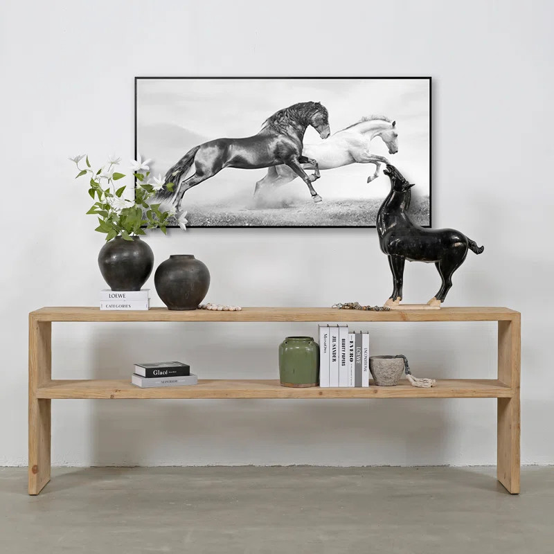 Waterfall Solid Wood Console Table | Wayfair North America