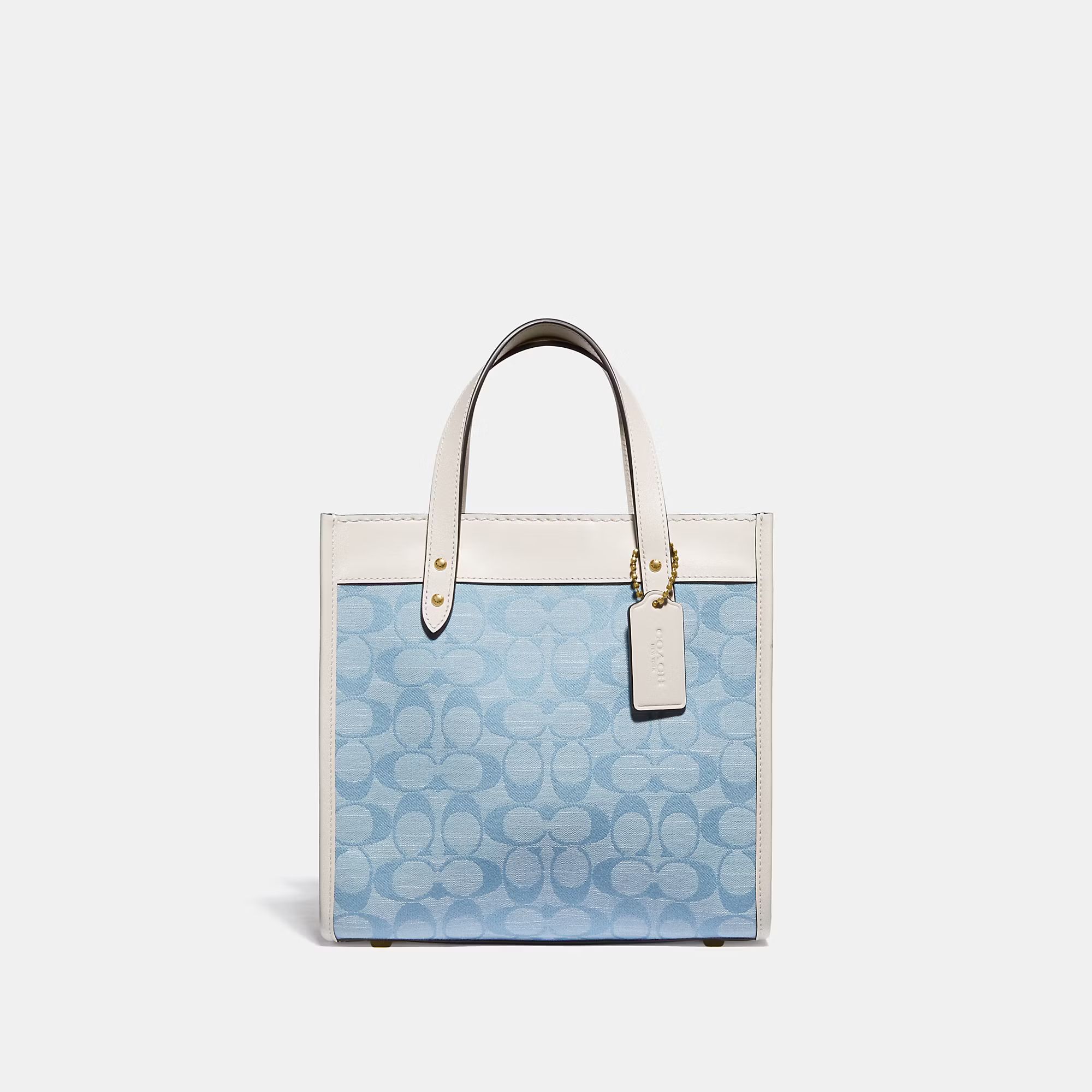 Field Tote 22 In Signature Chambray | Coach (US)