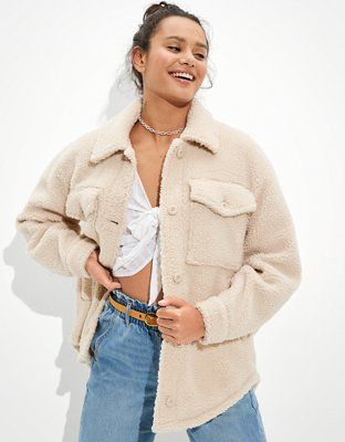 AE Sherpa Jacket | American Eagle Outfitters (US & CA)