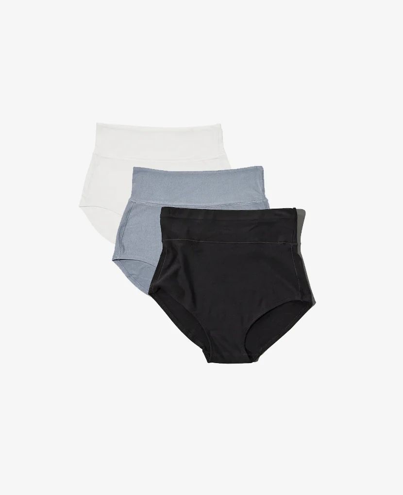Bodily All-In Panty 3-Pack for Postpartum & C-Sections | Bodily