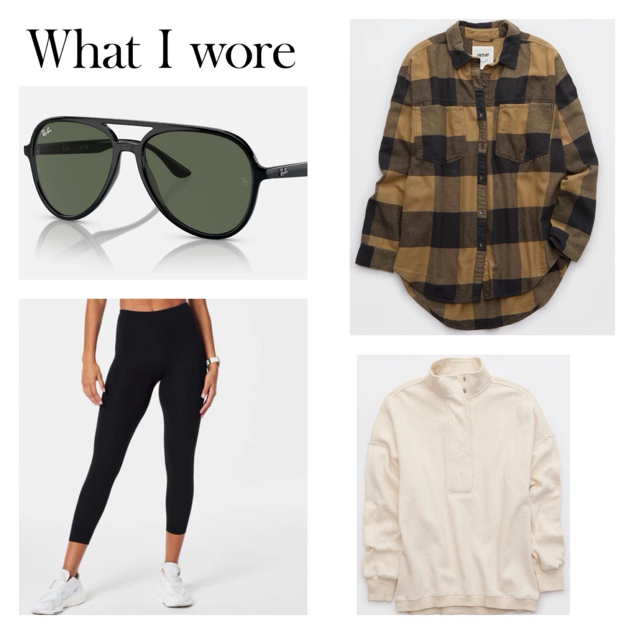 I have been wearing this top on repeat! I’m ordering more in other colors. 
Flannel size small (runs oversized), leggings size large (size up of between sizes), sweatshirt size medium  

#LTKTravel #LTKOver40 #LTKMidsize