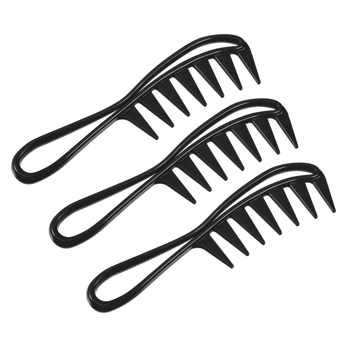 Unique Bargains Anti Static Hair Comb Wide Tooth for Thick Curly Hair Hair Care Detangling Comb F... | Target