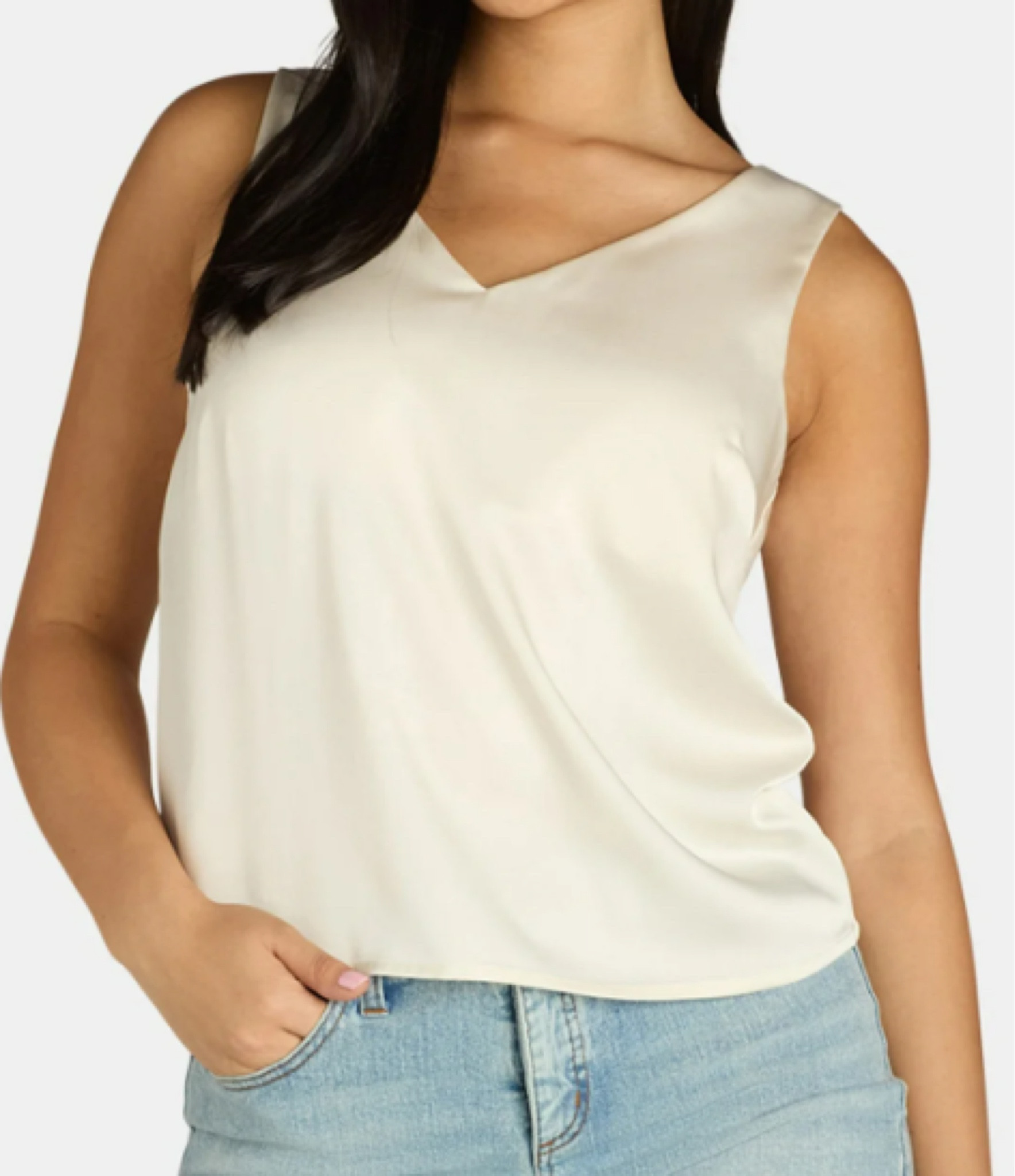 Scoop ultimate vneck tank top in ‘whisper white’ from Walmart
Oyster
House of colour / Autumn 

#LTKWorkwear #LTKStyleTip