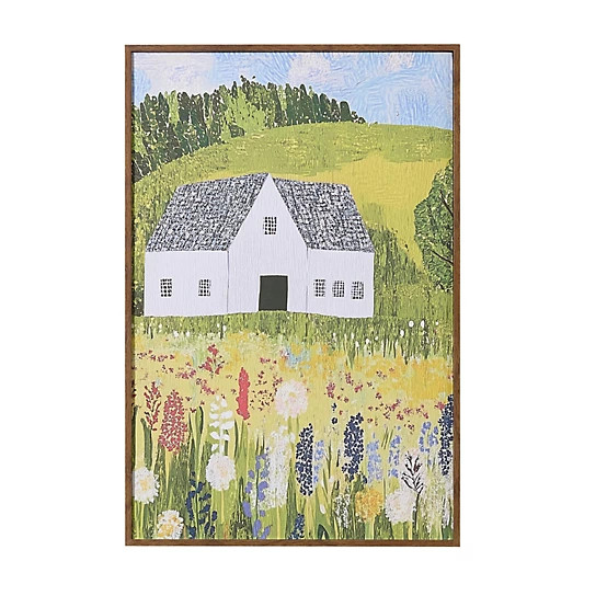 Red Shed  Farmhouse Print Framed Wall Art, 15.1 in. | Tractor Supply