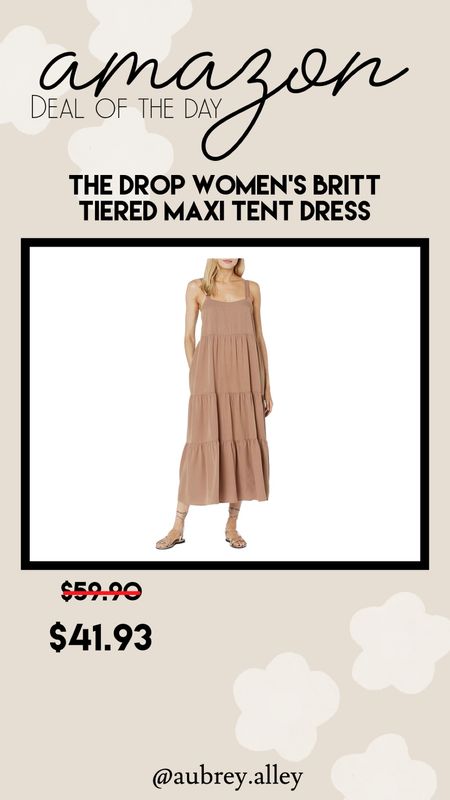 Amazon deal of the day! The dip tiered maxi dress

#LTKunder50 #LTKSeasonal #LTKstyletip