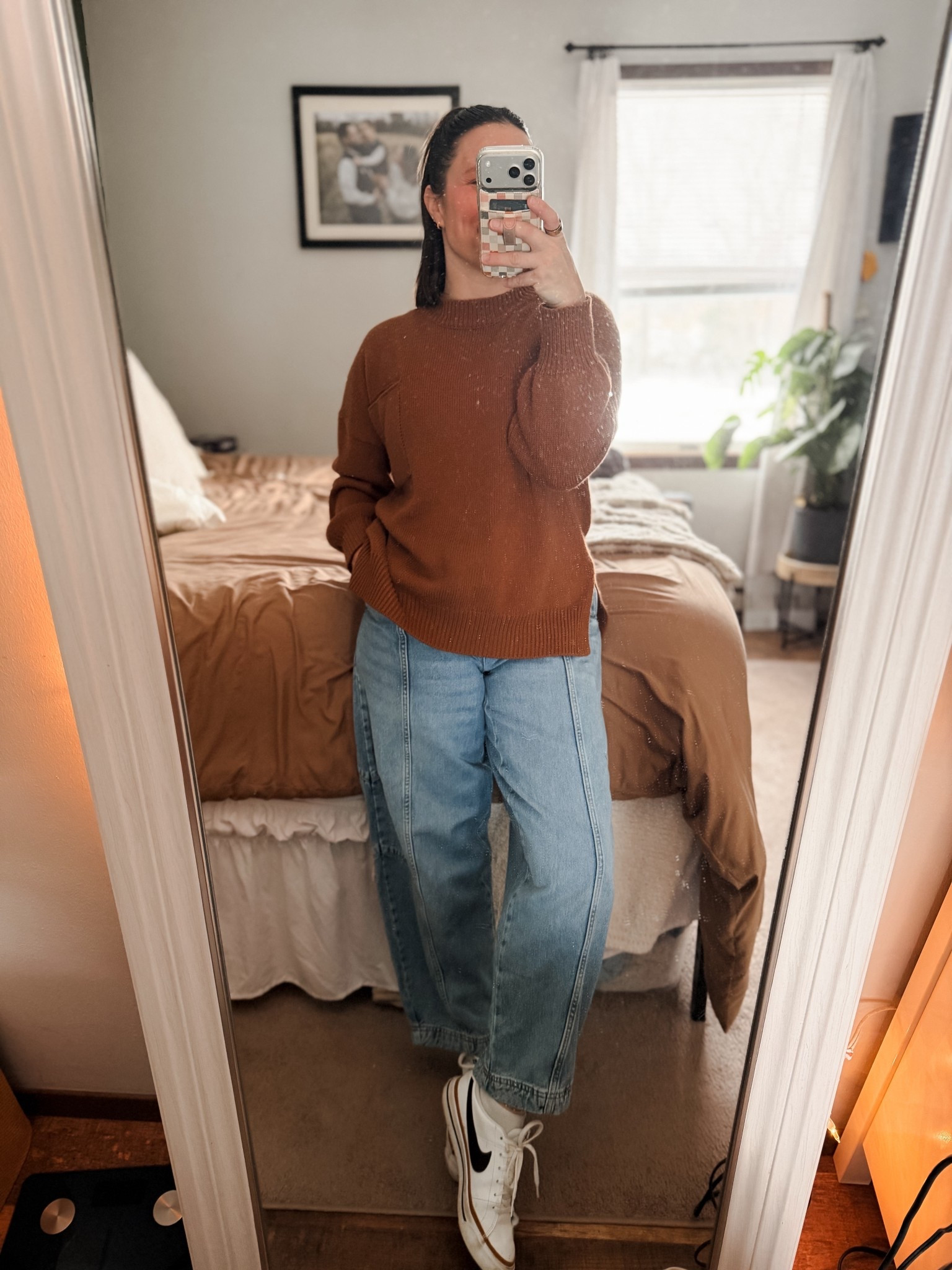 These are the best barrel jeans 👏🏻😍 & there’s an elastic waist!