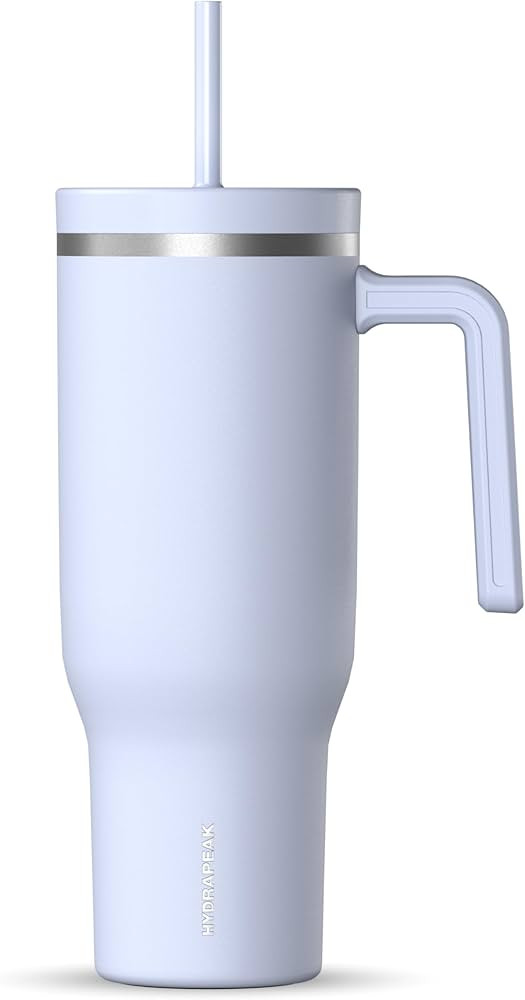Hydrapeak Voyager 40 oz Tumbler with Handle and Straw Lid | Reusable Stainless Steel Water Bottle... | Amazon (US)