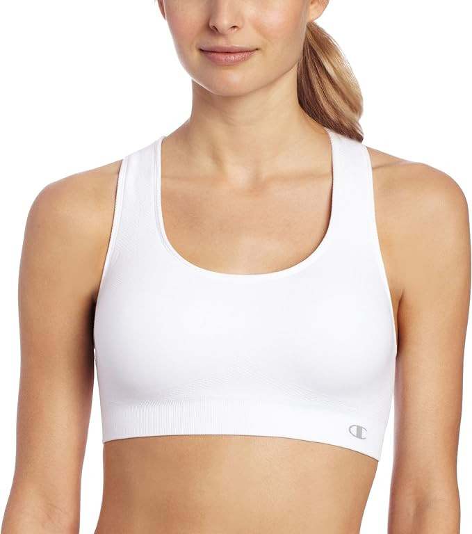 Champion Women's The Infinity Racerback Sports Bra | Amazon (US)