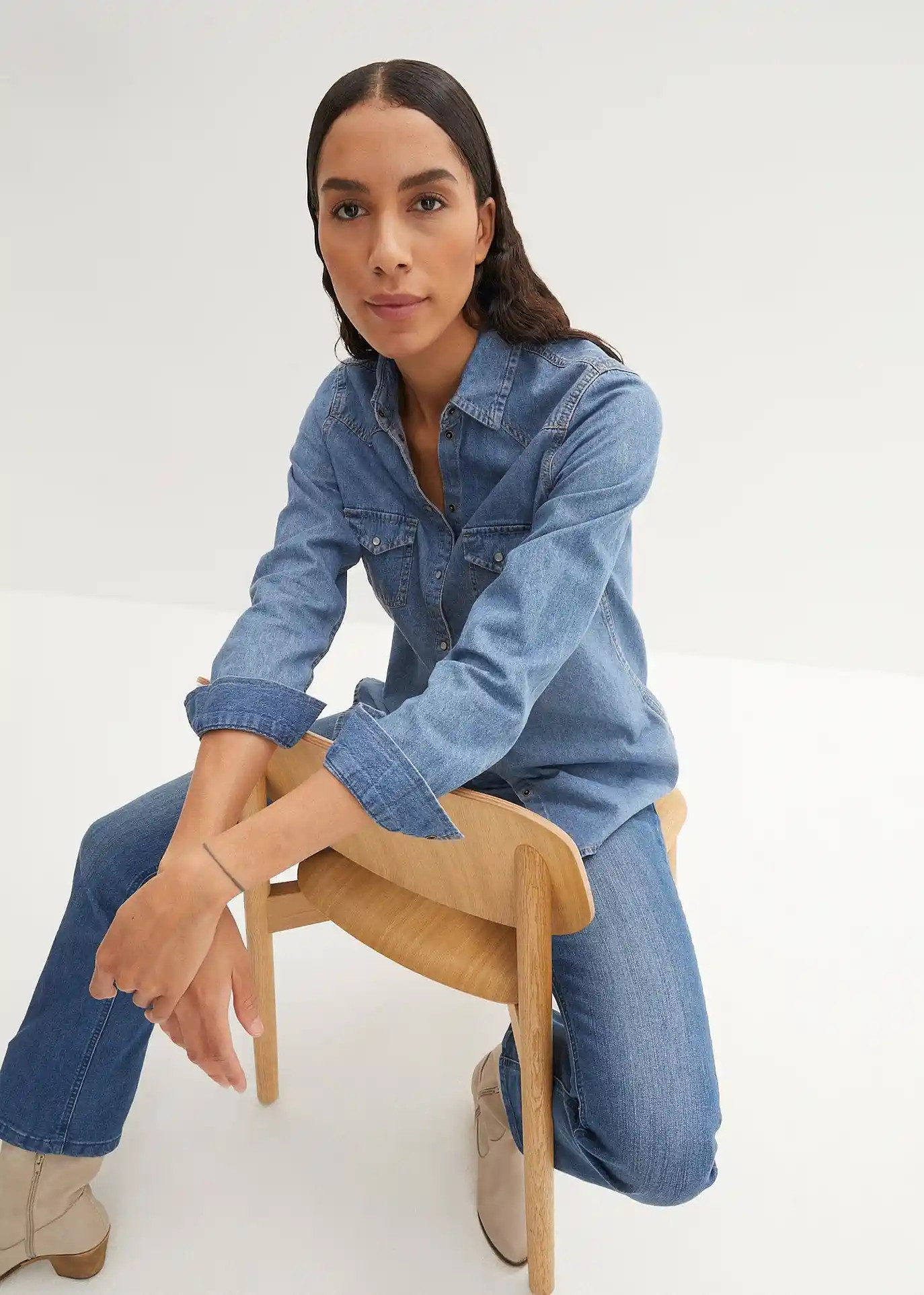 Chemise en jean | Bonprix FR