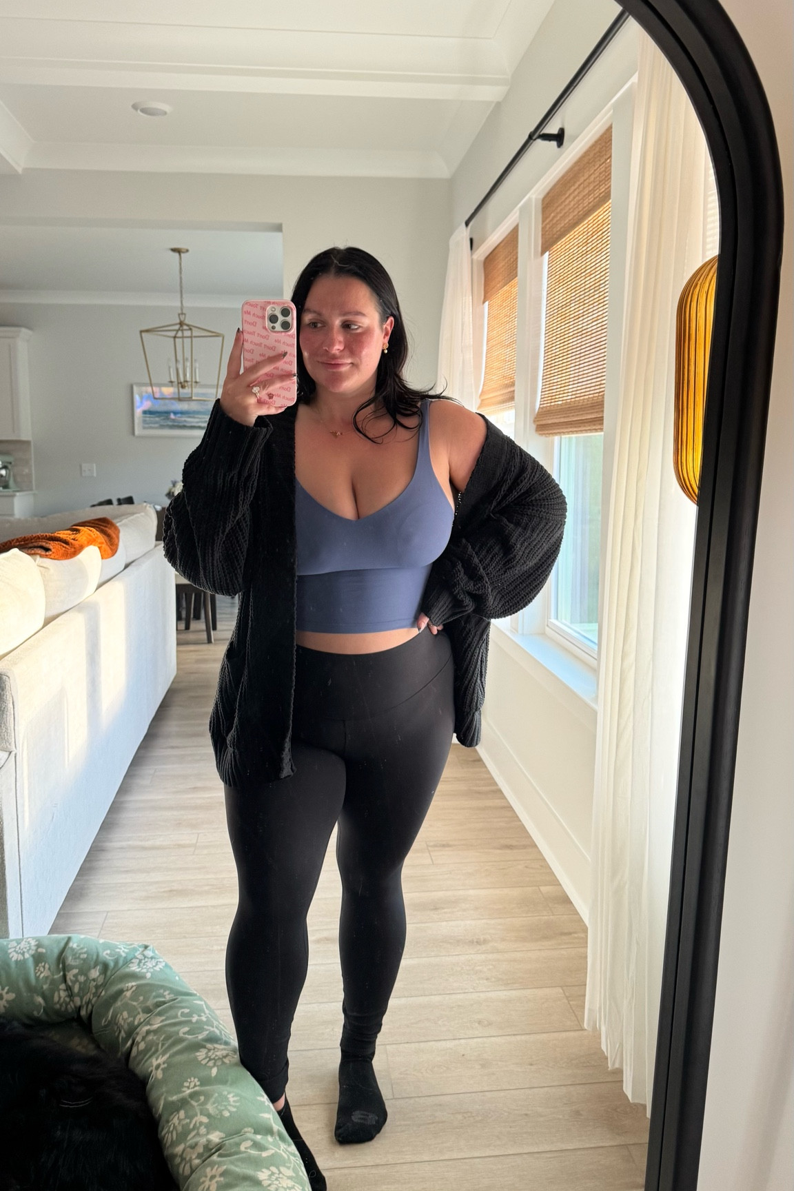 today’s postpartum fit 🩷 so comfy cozy while also flattering! wearing a 14 in the top, 10 in bottoms and XL in the cardigan! the cardigan is 25% off today 🫣

#LTKMidsize #LTKmomlife #LTKootd