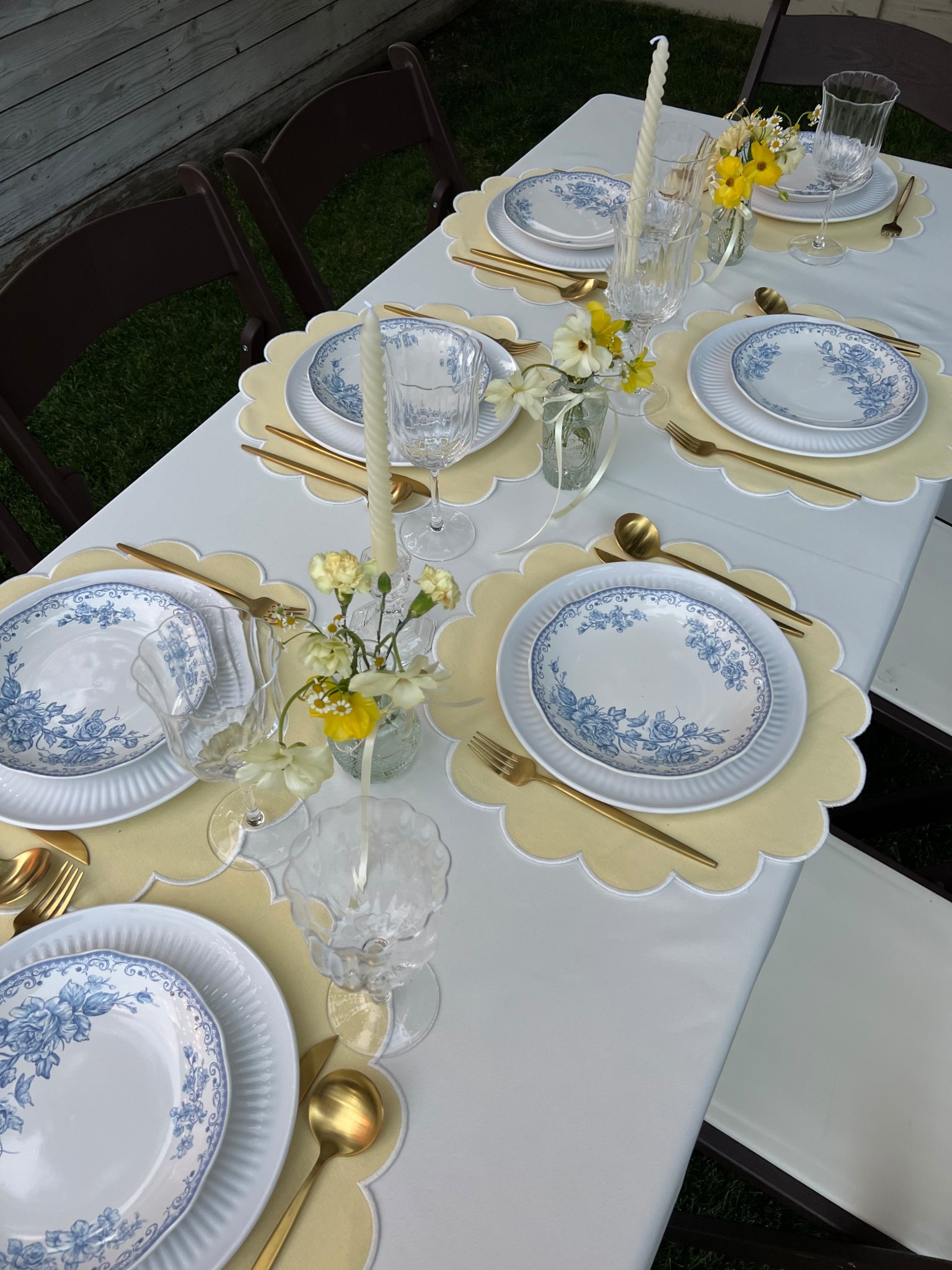 Cookbook club backyard dinner! Butter yellow theme!

#LTKParties #LTKHome #LTKWedding