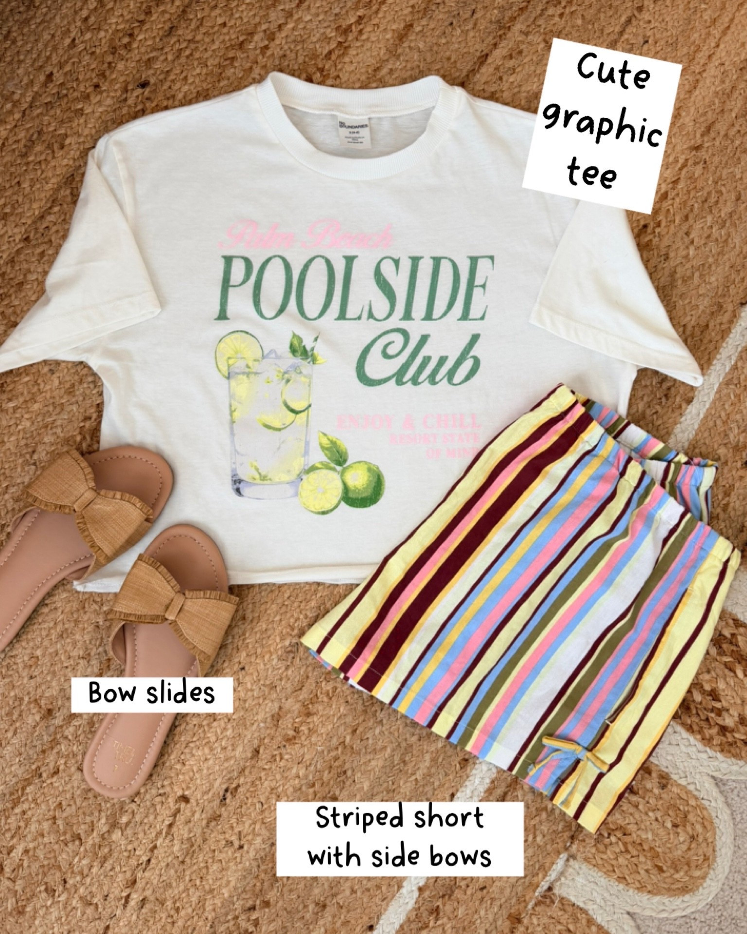 Grabbed a small in the graphis tees. Shorts run small. I sized up! Linked some other cute options below! 
.


#LTKOver40 #LTKSeasonal #LTKootd