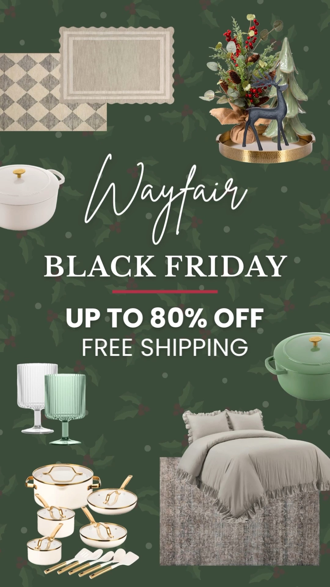 Wayfair’s Black Friday is here! Shop my favorite picks from IG and thousands more, up to 80% off and free shipping 🛍️🛒

#kitchen #livingroom #bedroom #decor #home #homedecor #sale #homeinspo @Wayfair #Wayfair #WayfairPartner #ad 

#LTKSaleAlert #LTKHome #LTKCyberWeek