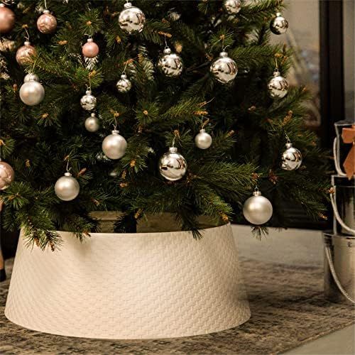 Tree Nest Christmas Tree Collar Round Christmas Tree Ring Skirt Base Cover Christmas Decorations for | Amazon (CA)