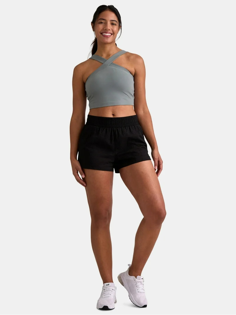 Avia Women's Hybrid Seersucker Shorts, Sizes XS-XXXL | Walmart (US)