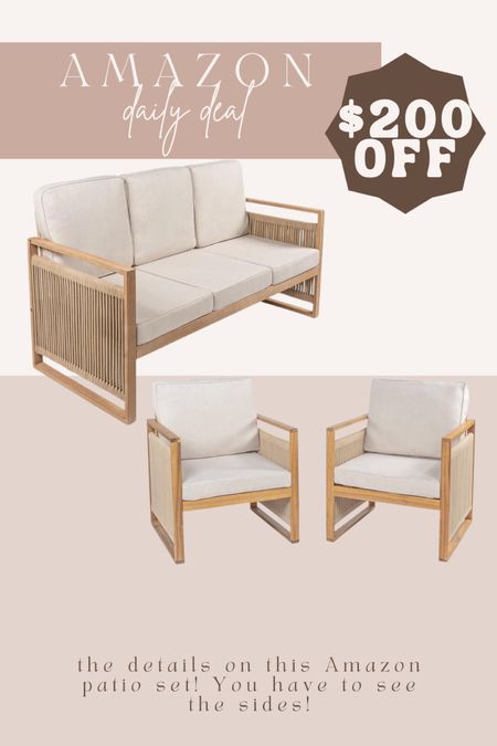 Amazon home
Patio set
Patio furniture
Outdoor furniture

#LTKhome #LTKSeasonal #LTKsalealert