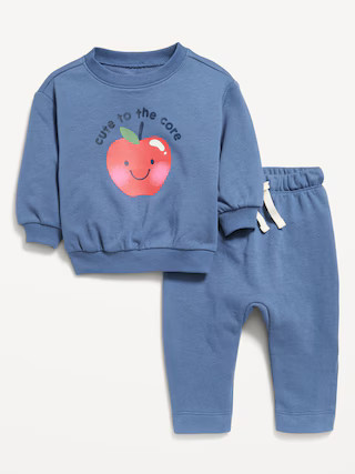 Printed French Terry Sweatshirt and Leggings Set for Baby | Old Navy | Old Navy (US)
