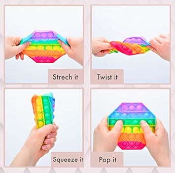 Panciti Push Pop Bubble Sensory Toy - Anxiety Relief for Kids, Adults, Autism, ADHD, ADD, Special... | Amazon (US)